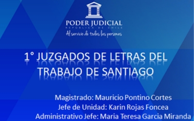 Charla del poder Judicial en el Patrocinio