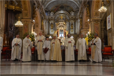 Experiencia del Te deum 150 años del PSJ en la catedral de Santiago.