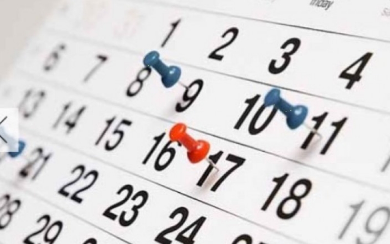 Calendario actividades Septiembre 2019