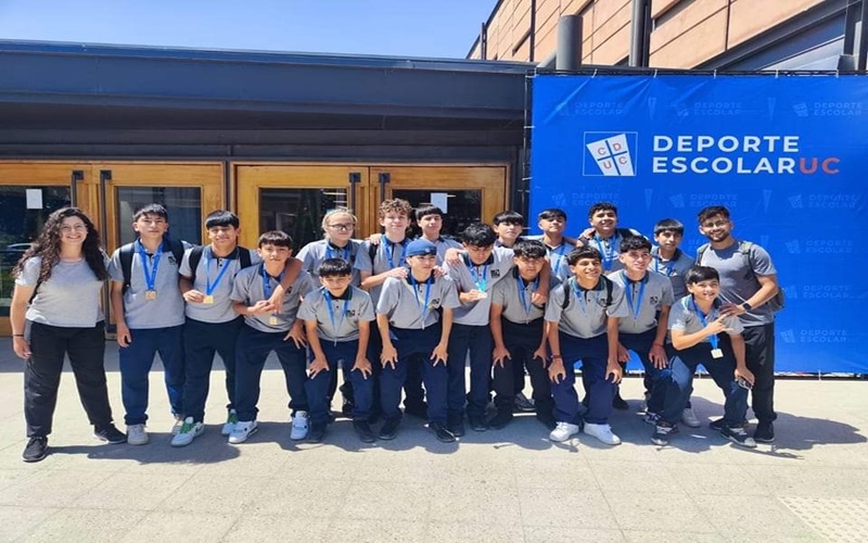 Alumnos del Colegio Salesiano El Patrocinio de San José se coronan campeones del Torneo UC en la Serie Infantil
