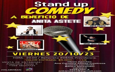 Stand Up comedy a beneficio