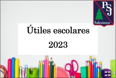 Útiles y materiales escolares 2023